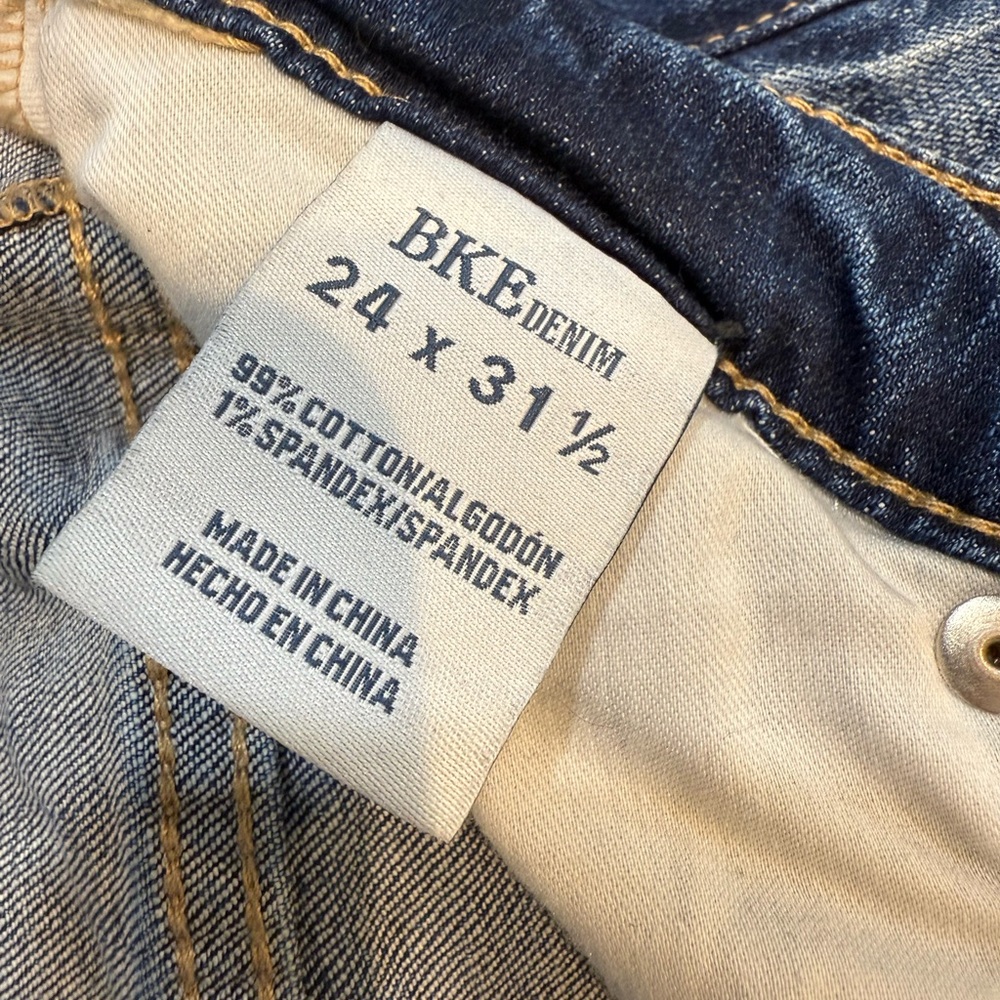 Classic Blue Boot Cut Jeans - Picture 4 of 5